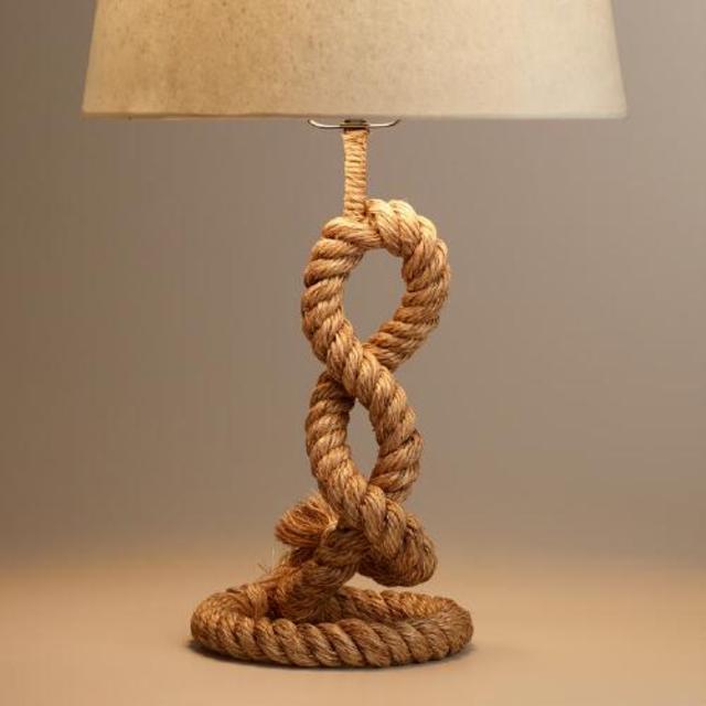 Rope Piper Table Lamp Base