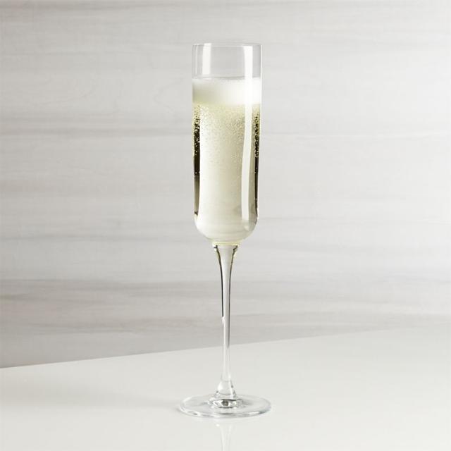Crescent Champagne Glass