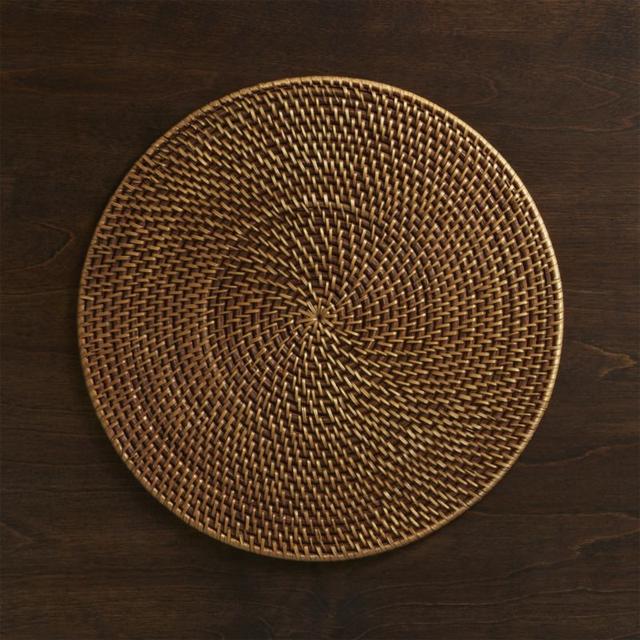 Artesia Round Rattan Placemat