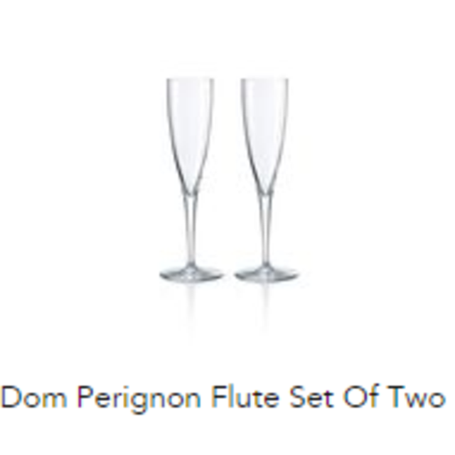 Baccarat - Dom Perignon Flute Set of Two