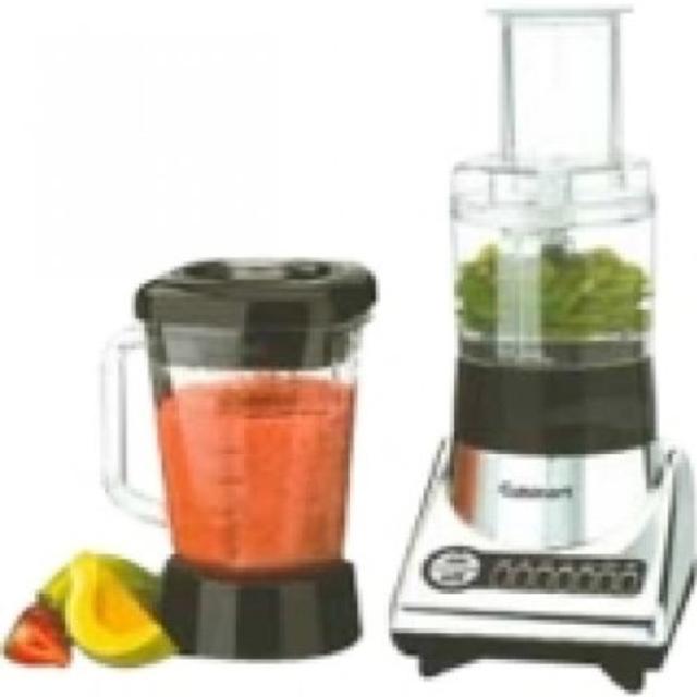 Conair Cuisinart PowerBlend Duet BFP-10CH Blender Food Processor (Chrome/Black)