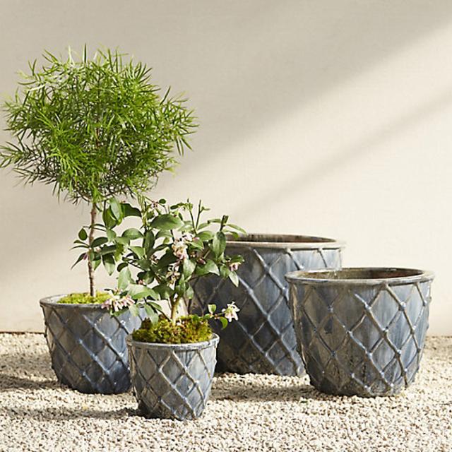 Stone Lattice Planter