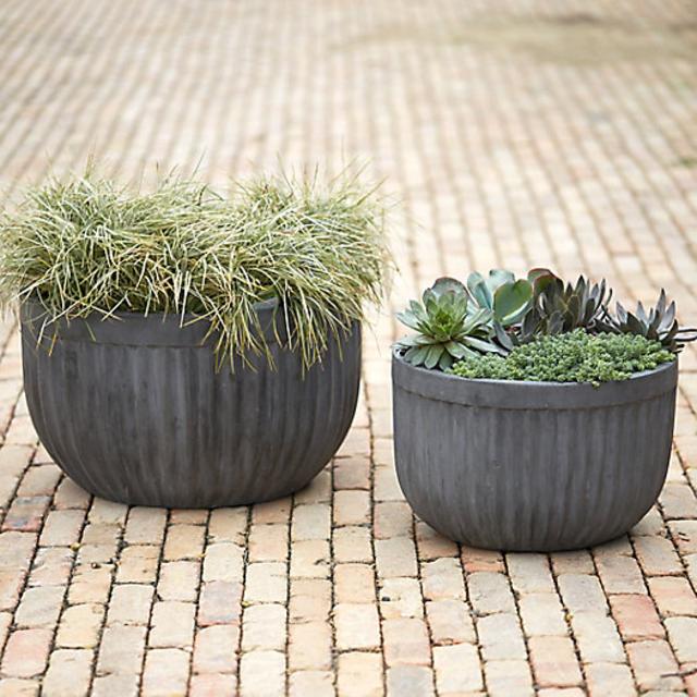 Fiberclay Barrel Bowl