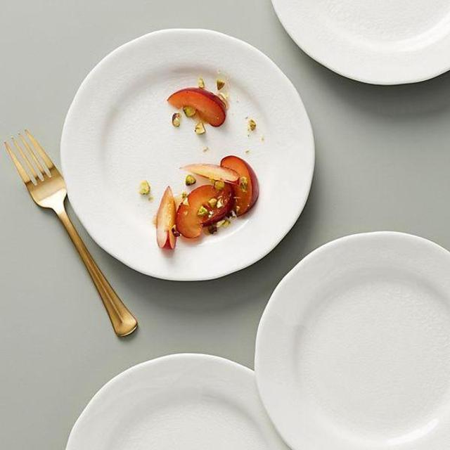 Cabarita Side Plates, White Set of 4