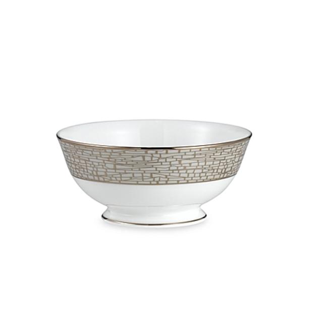 kate spade new york June Lane™ Platinum 4 3/4-Inch Fruit Bowl