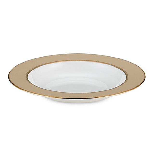 kate spade new york June Lane™ Gold 9-Inch Pasta/Rim Soup Bowl