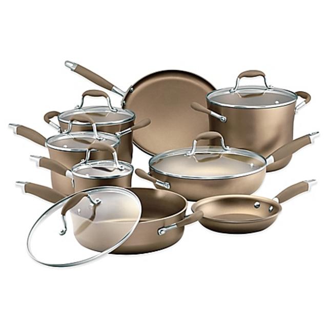 Anolon® Advanced Umber 14-Piece Cookware Set