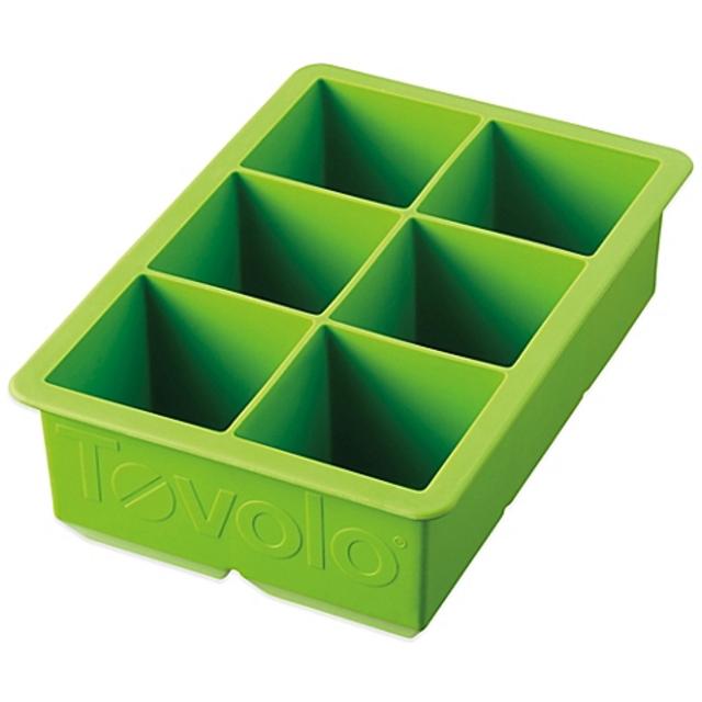 Tovolo® King Cube Silicone Ice Tray in Green