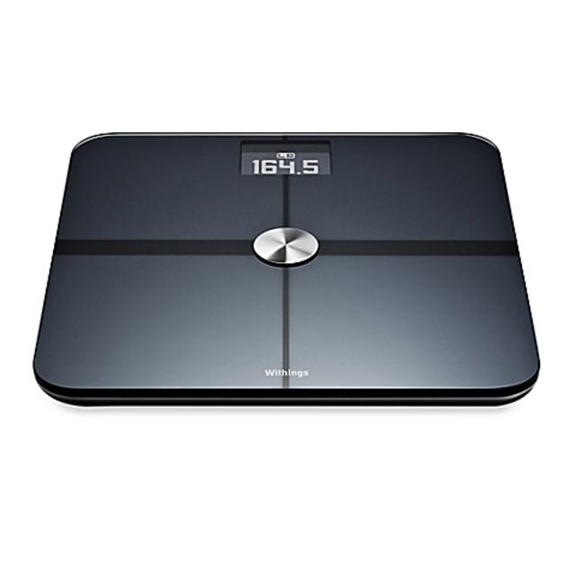 Withings Smart Body Analyzer Bathroom Scale in Black