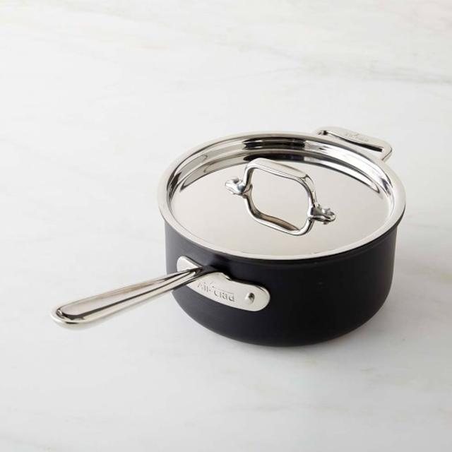 All-Clad NS1 Nonstick Induction Sauce Pan - 3 Qt.