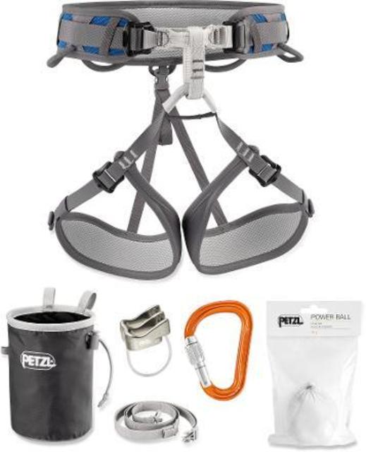 Petzl Corax Climbing Harness Kit - Size 1