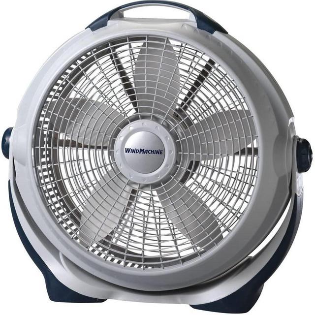 Lasko 3300 Wind Machine Air Circulator Portable High Velocity Floor Fans, for Indoor Home Cooling Breezes and, White Noise in Bedroom