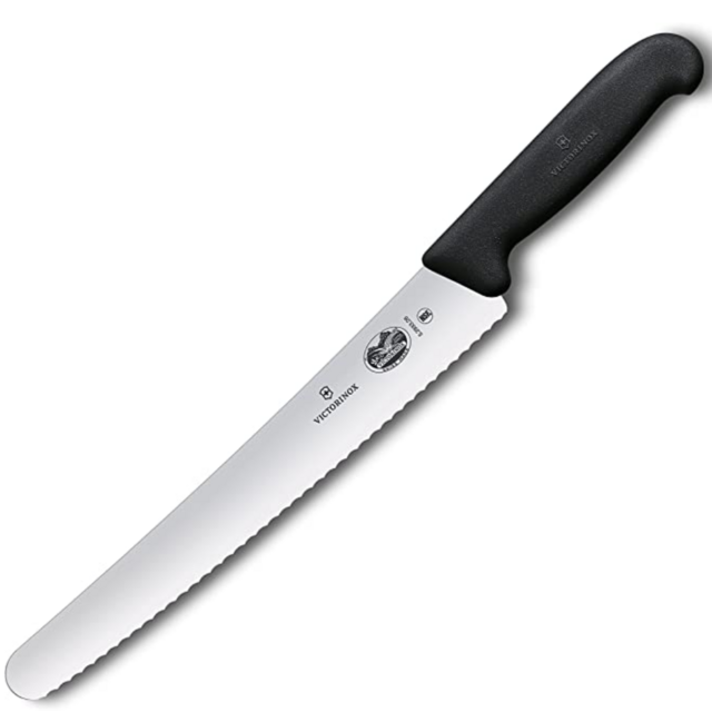 Victorinox Swiss Army 10-1/4" Serrated Bread Knife with Fibrox Handle