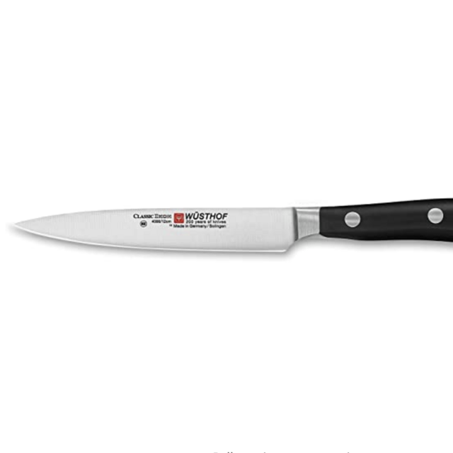 Wusthof Classic Ikon 4086-7/12 Utility Knife, 4 ½ Inch