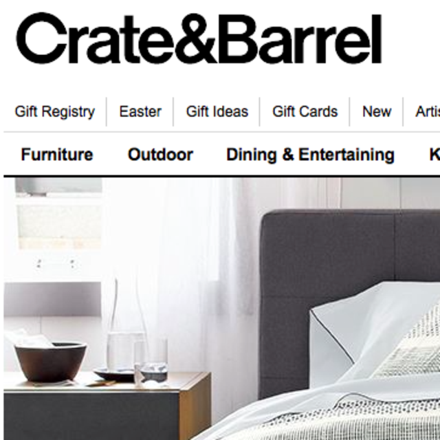 Crate and Barrel