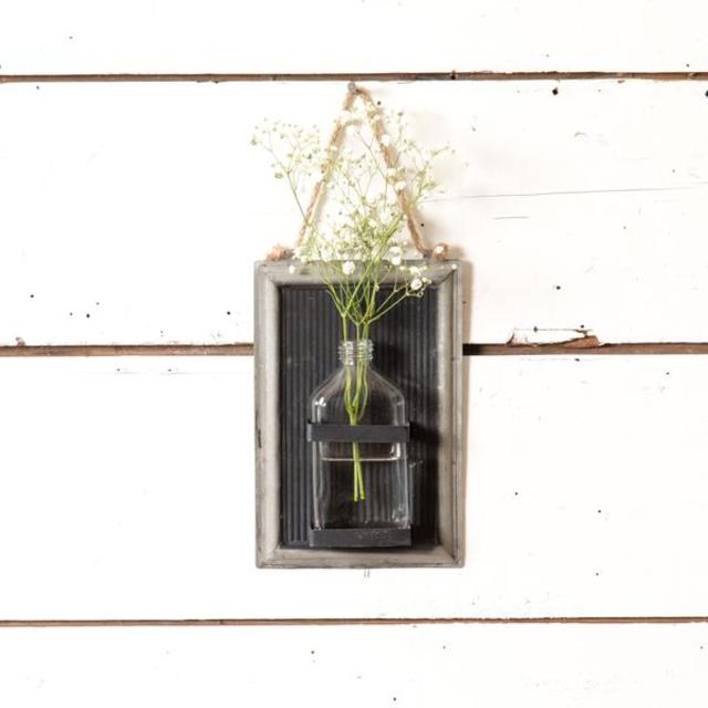 Blackboard Sheet Metal Vase