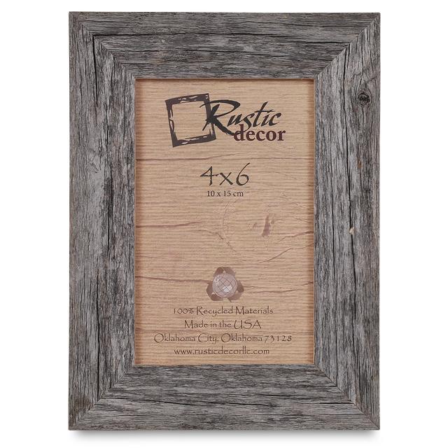 Barn Wood Reclaimed Wood Standard Picture Frame                        by                              RusticDecor