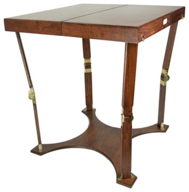 Spiderlegs Portable Folding Table Mahogany