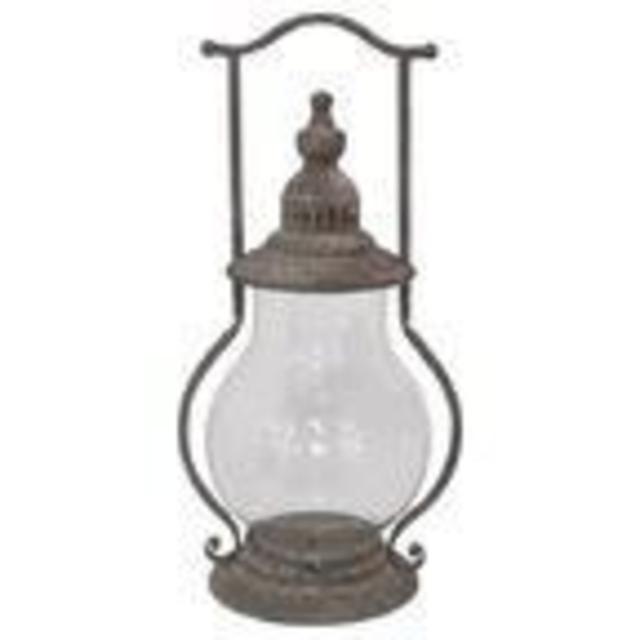 Lantern with Glass Hurricane