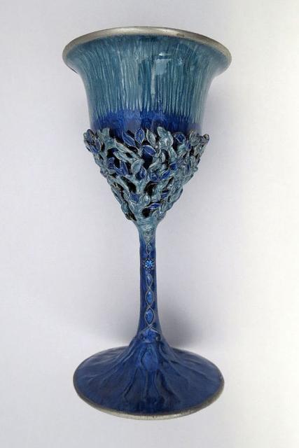 Tree of Life Wine Goblet - BLUE