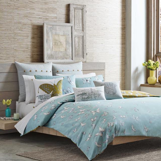 Organic Cotton Reversible Duvet Cover (Queen)
