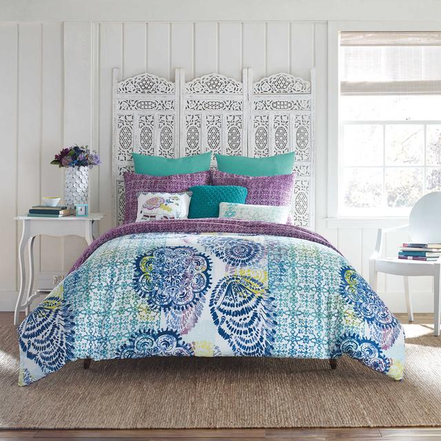 Anthology™ Willa Full/Queen Duvet Cover Set in Teal