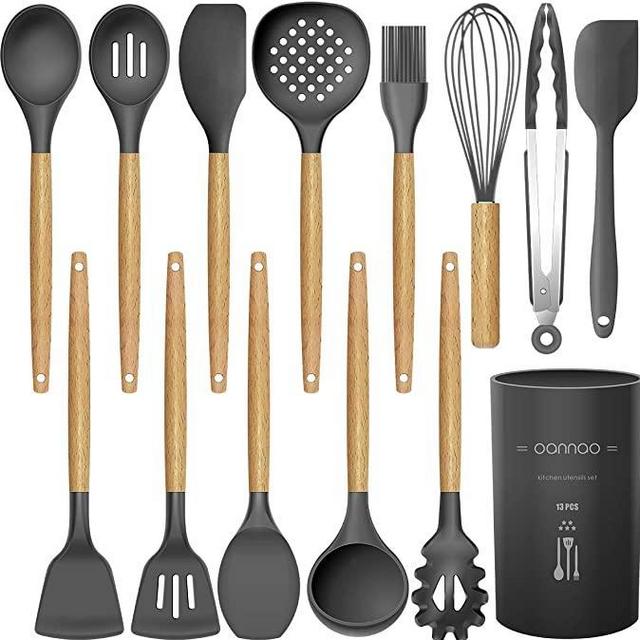 14 Pcs Silicone Cooking Utensils Kitchen Utensil Set