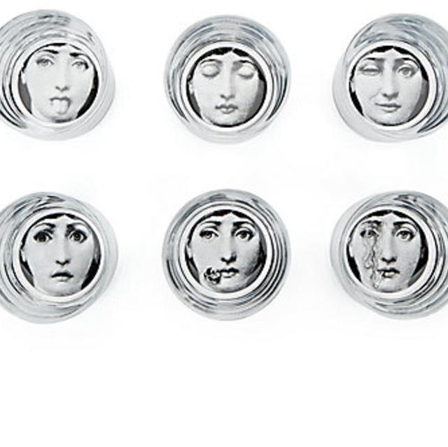 Fornasetti Set Of 6 Tumblers