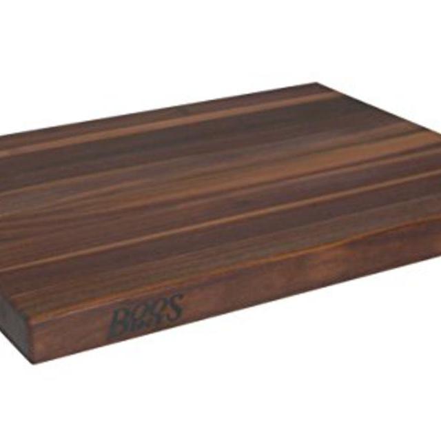 John Boos WAL-R03 Walnut Wood Edge Grain Reversible Cutting Board, 20 Inches x 15 Inches x 1.5 Inches