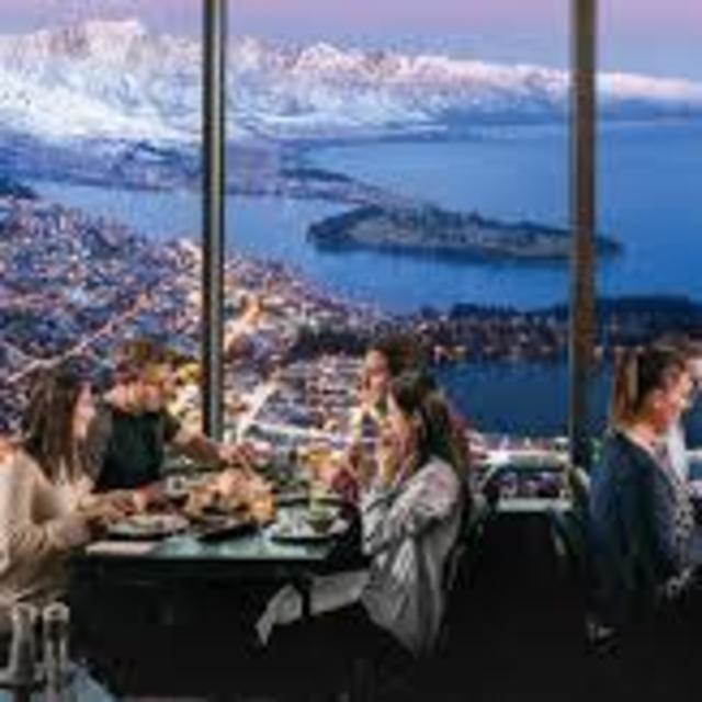 Dinner at Queenstown Skyline Restaurant