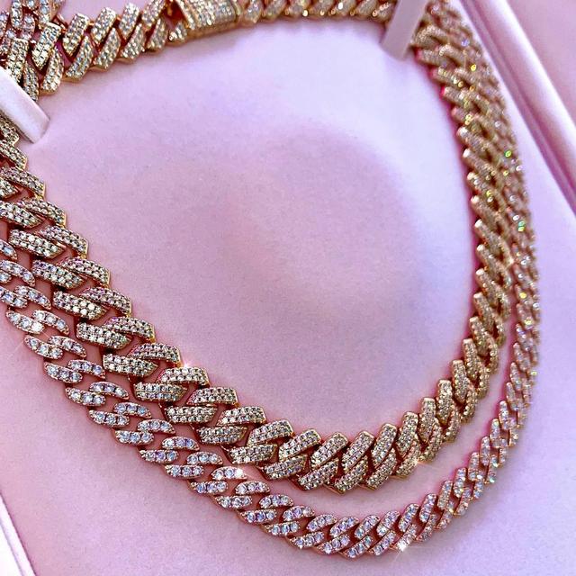 Harper Ray Cuban Nameplate Necklace