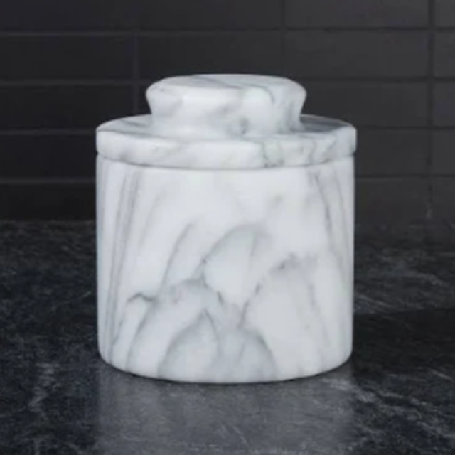 French Kitchen Marble Butter Keeper