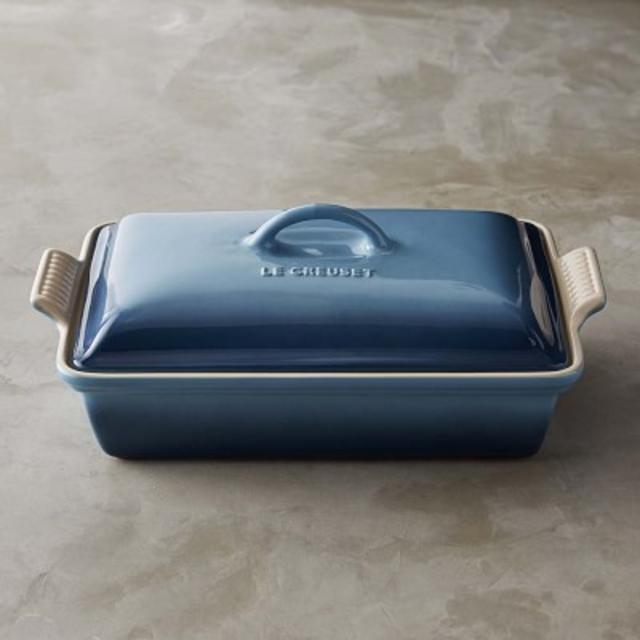 Le Creuset Heritage Stoneware Rectangular Covered Casserole