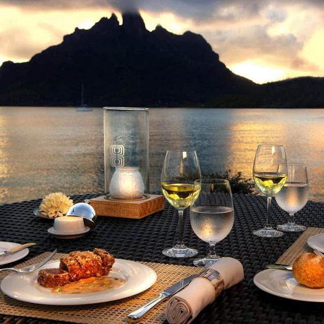 Dinner for 2 at Lagoon Restaurant by Jean-Georges in Bora Bora