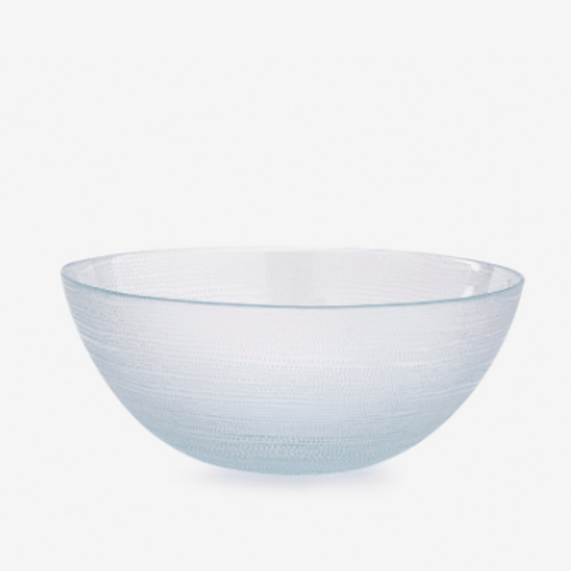 קערת זכוכית להגשה Glass Serving Bowl DORYA | גדול