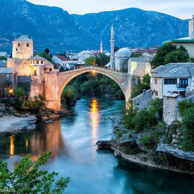 Dinner in Mostar