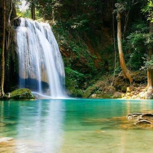 Honeymoon trip to Erawan National Park