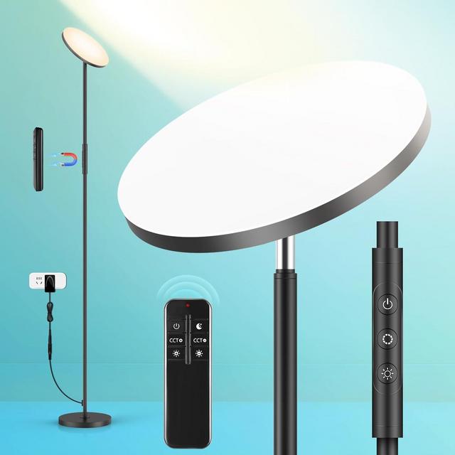 LED Floor Lamp, 3000LM 30W Super Bright Standing Lamp
