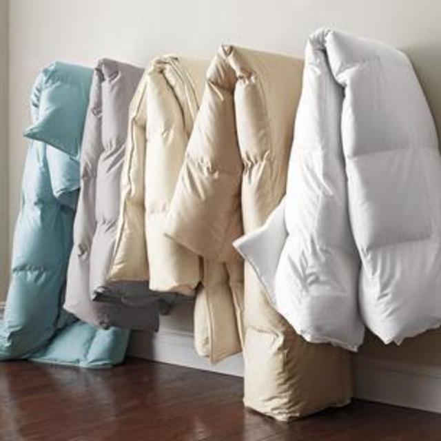 The Company Store White Bay Extra Weight King Sized Down Comforter