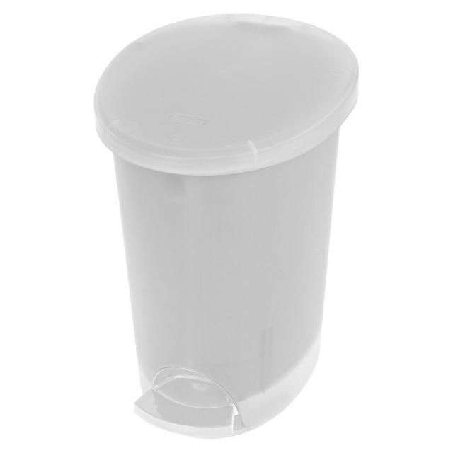 Sterilite® 10.4 Qt./2.6 Gal. Step-Open Trash Can