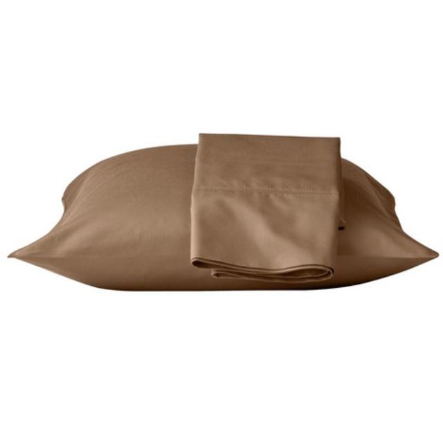 Fieldcrest® Luxury Egyptian Cotton 600 Thread Count Pillowcase Set - Taupe