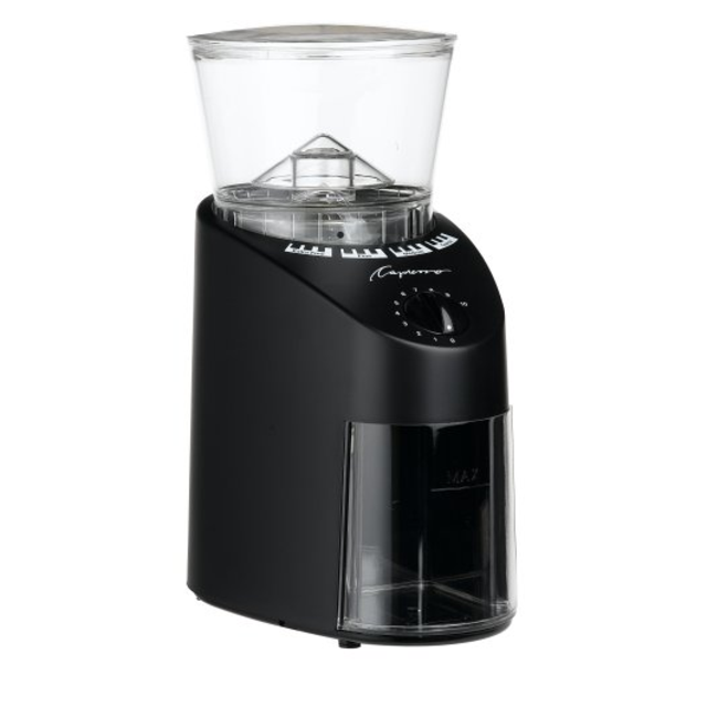 Capresso 560.01 Infinity Burr Grinder, Black