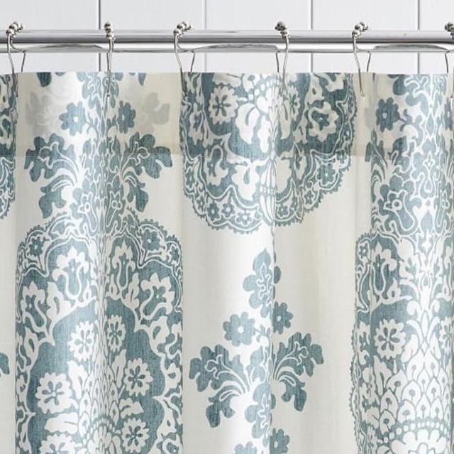 Lucianna Medallion Shower Curtain