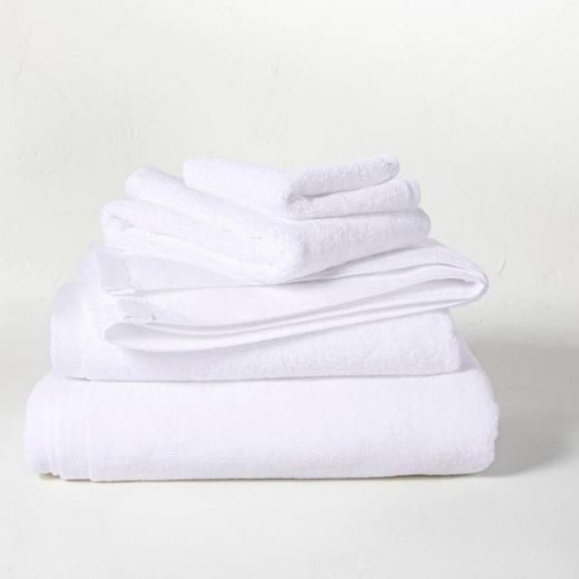 White Organic Bath Towel - Casaluna™