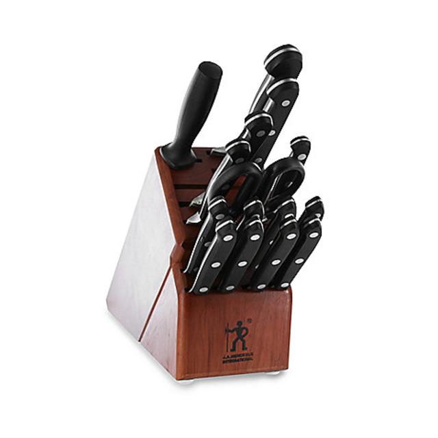 J.A. Henckels International Classic 16-Piece Knife Block Set