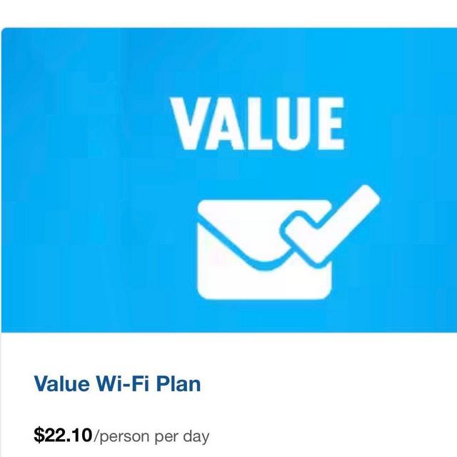 Cruise Ship Internet Package