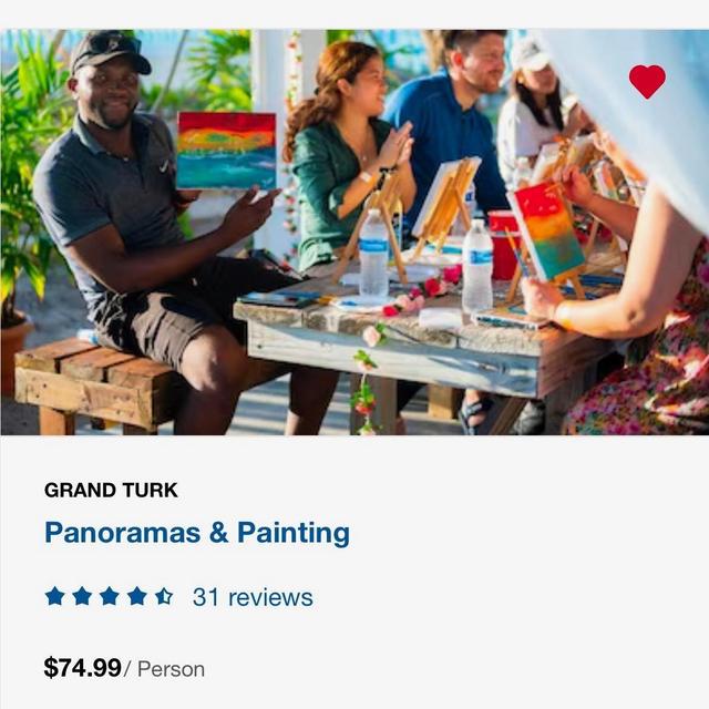 Grand Turk Excursion - Panoramas and Painting