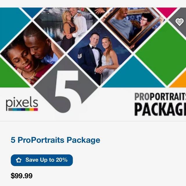 5 Professional Portraits Package