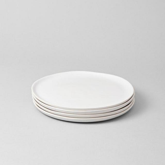 Speckled White Salad Plates (Set of 4)