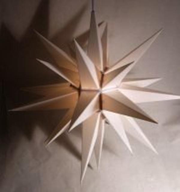 Moravian Star - Vinyl 21" - White Kit